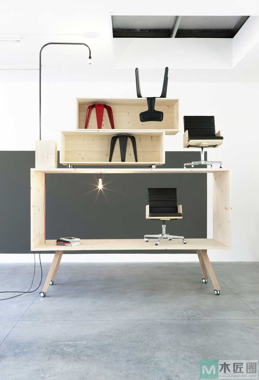 可以任意移动型创意家具，让房间High起来！
