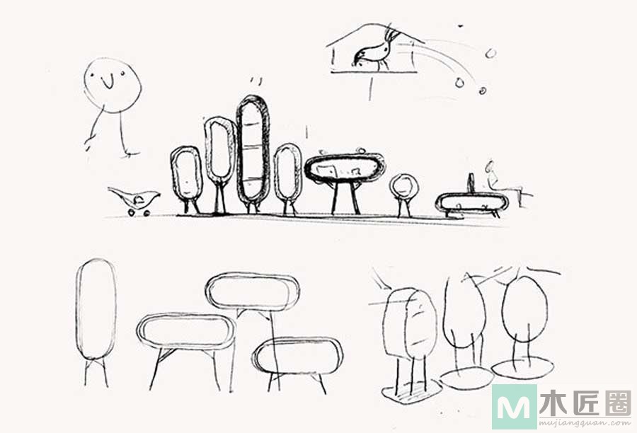 来自莫斯科的三人设计团队，设计的微型茶水间吧