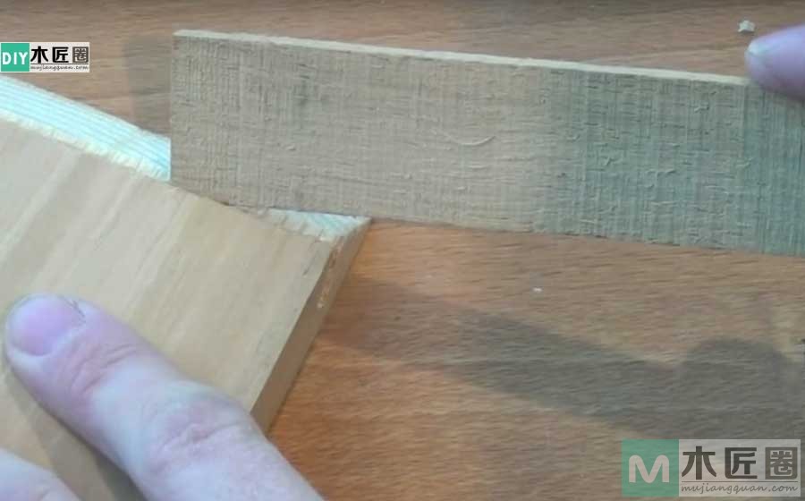 木工师傅榫卯结构图解，插片榫的制作方法