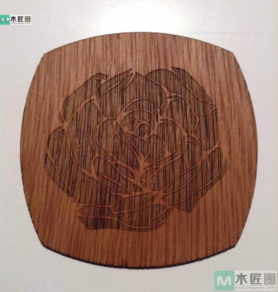 木工diy图解，木工爱好者自制实木杯垫的制作教程