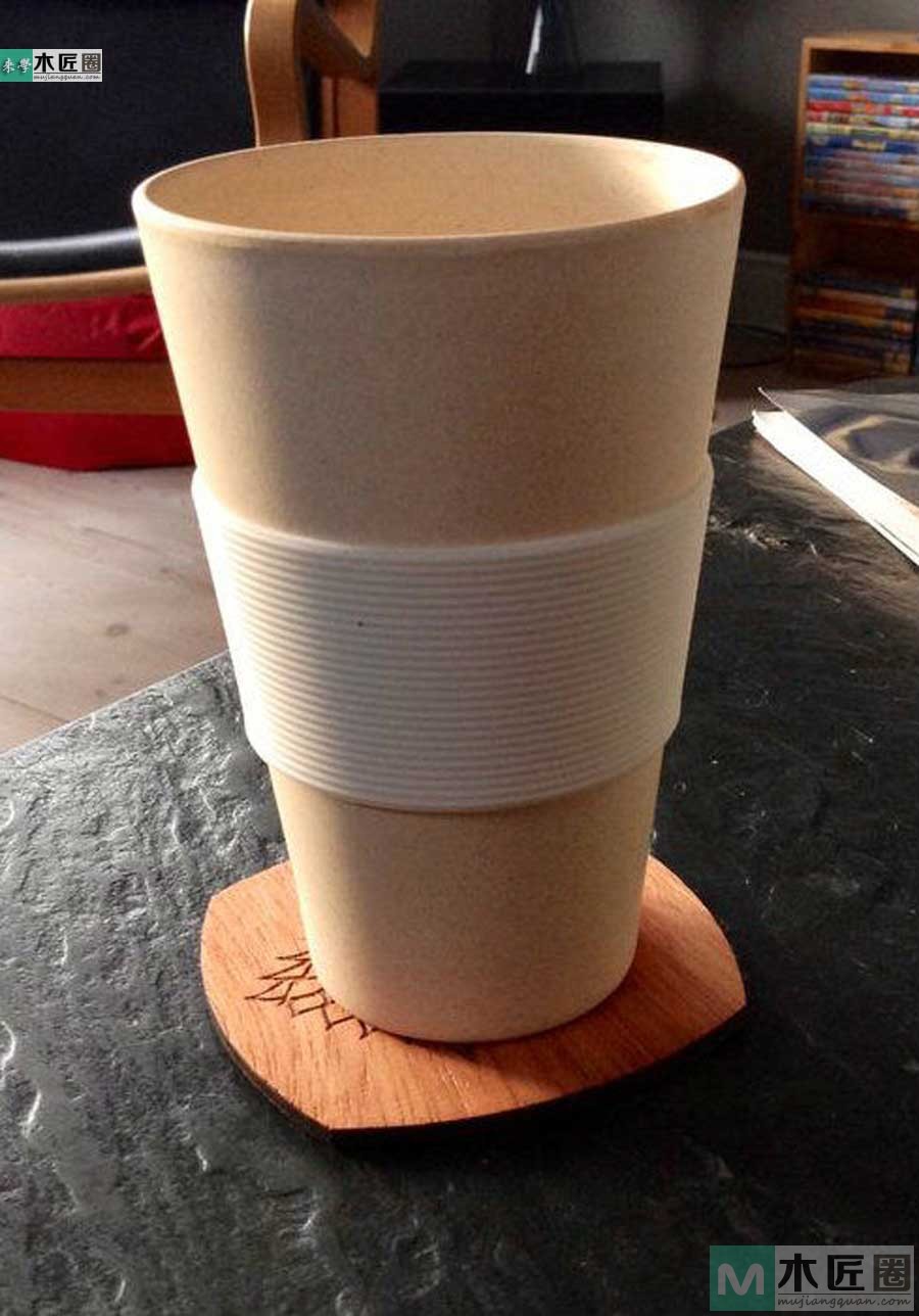木工diy图解，木工爱好者自制实木杯垫的制作教程