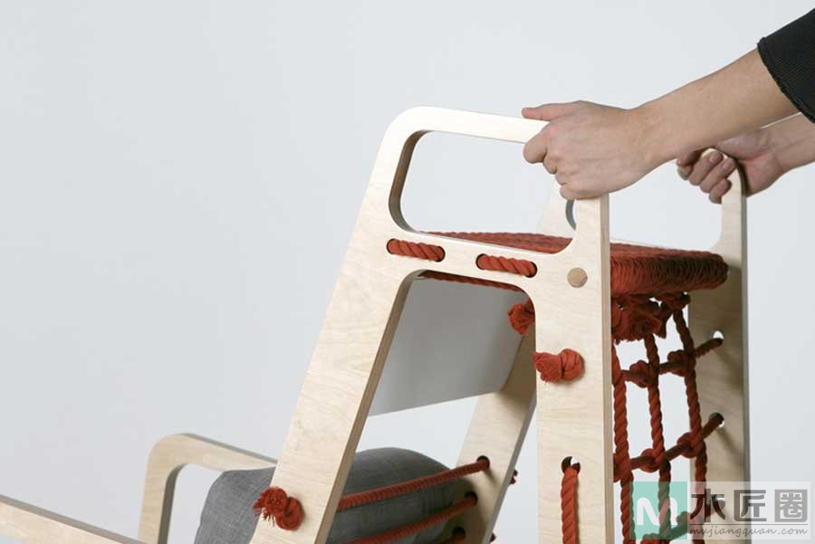 有趣绳梯椅子，增强孩子与父母之间的互动