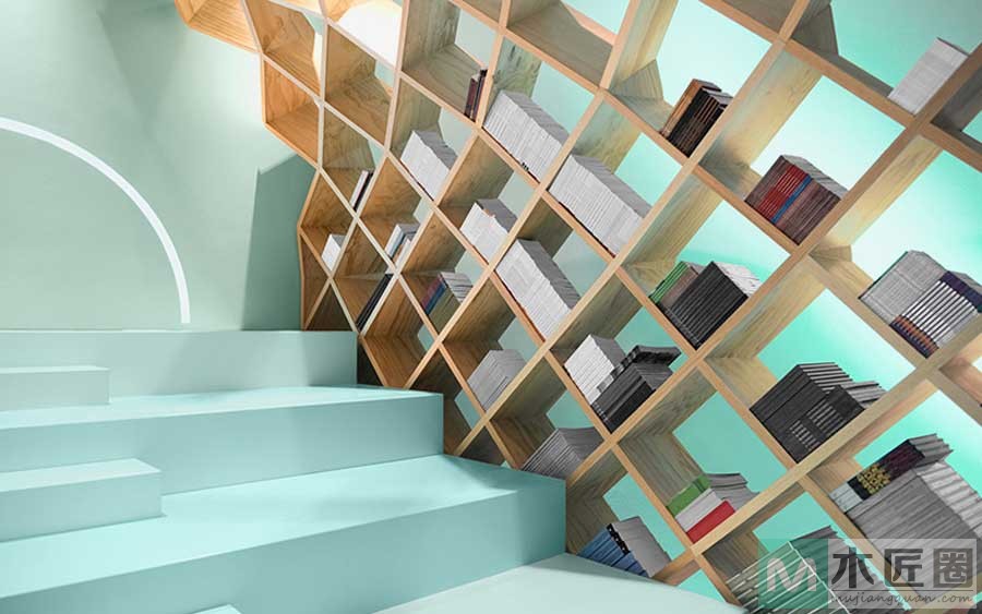 极具创意的书屋，非常创意的书架，任书籍把你包围