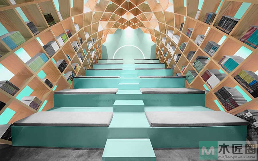 极具创意的书屋，非常创意的书架，任书籍把你包围