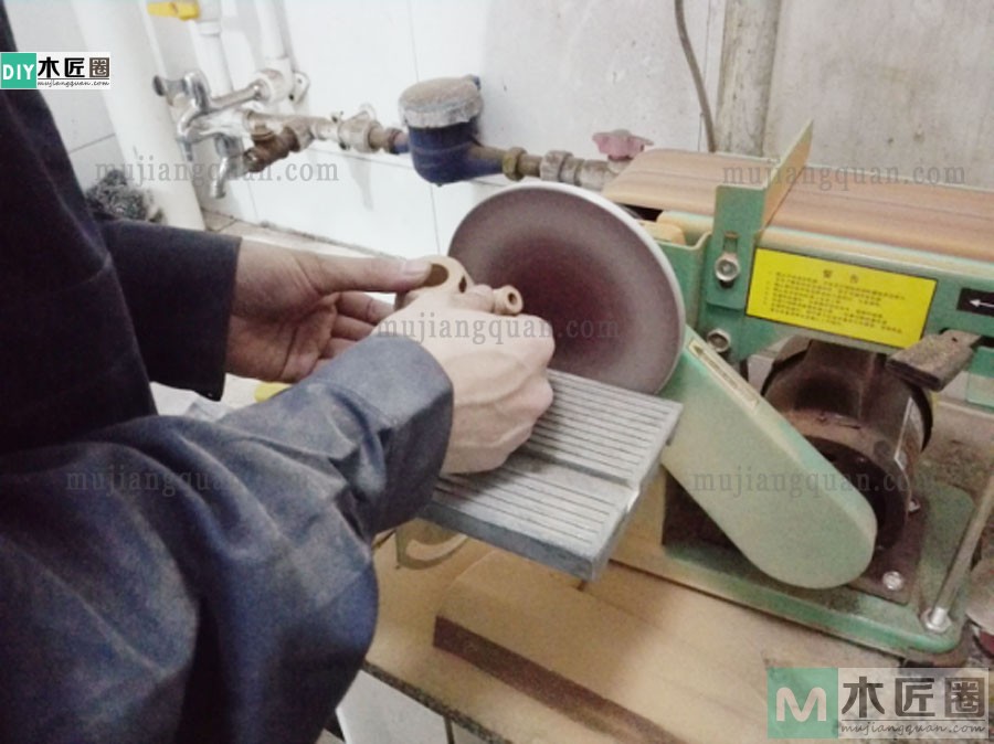 木工爱好者图解，手工制作带弯烟斗的图解过程及方法
