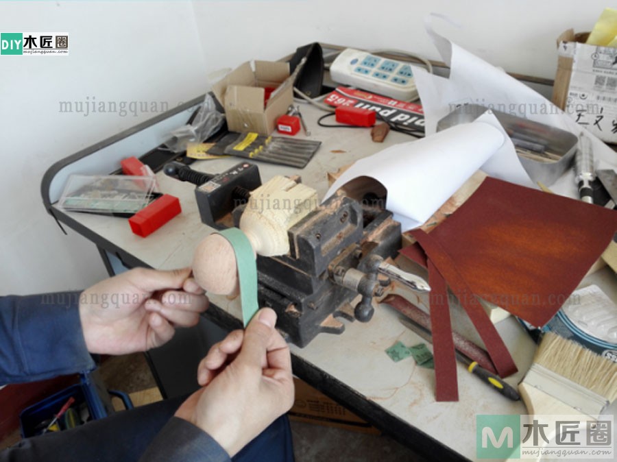 木工爱好者图解，手工制作带弯烟斗的图解过程及方法