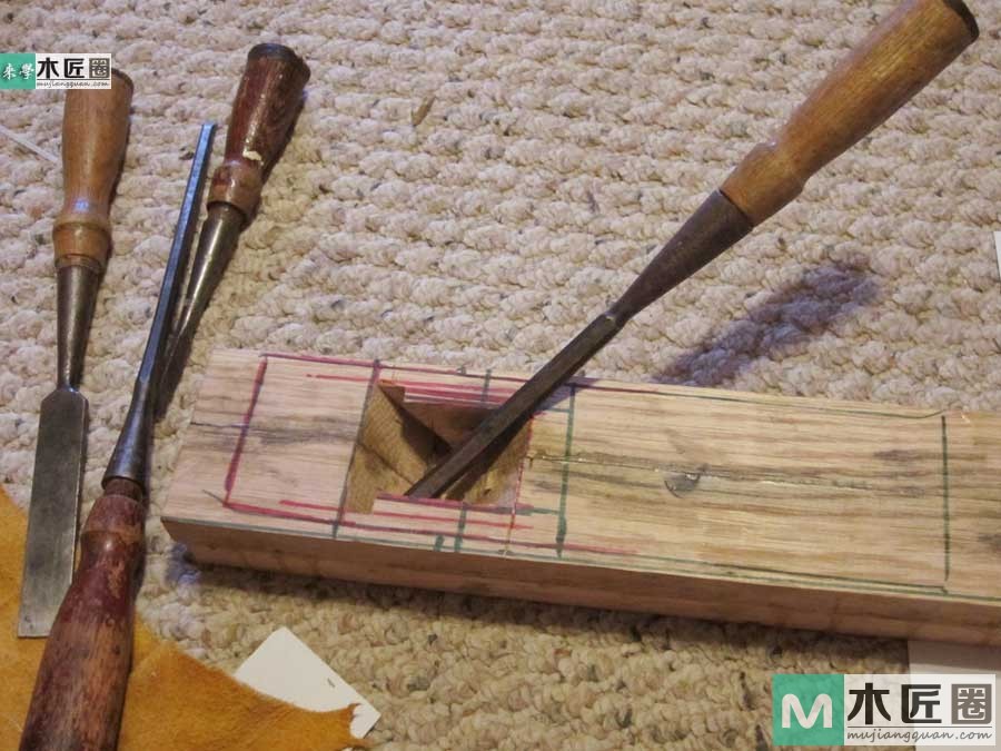 木工diy教学，老木匠一步步图解日式拉刨制作过程