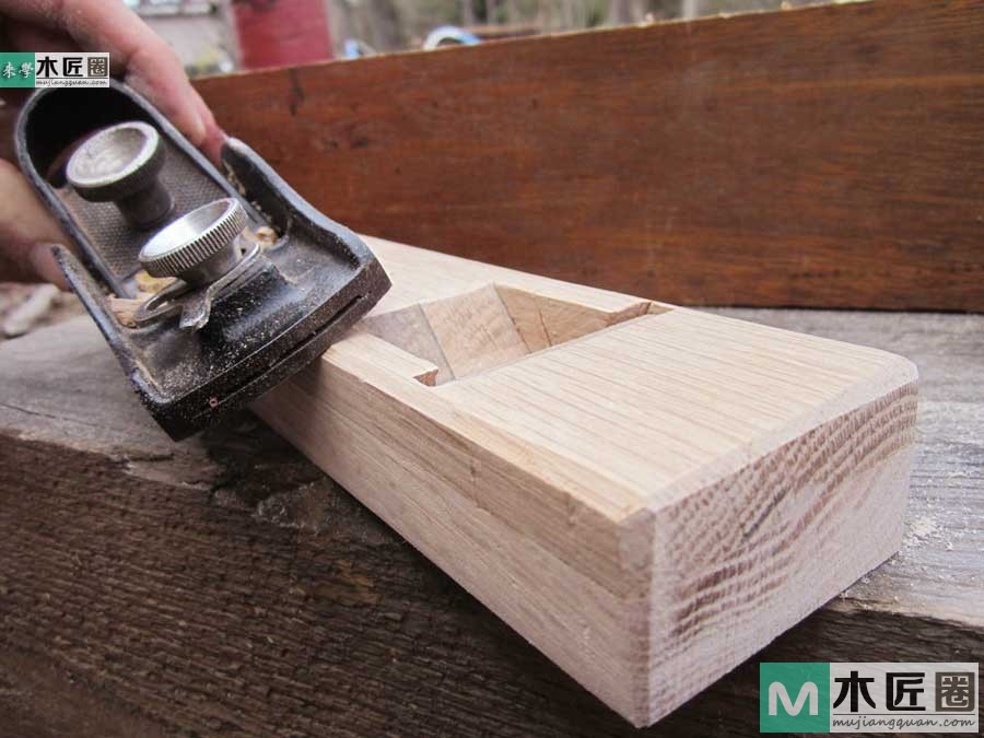 木工diy教学，老木匠一步步图解日式拉刨制作过程