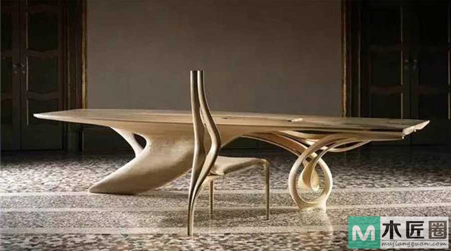 独特设计风格和弯曲曲线，让家具设计进入了另一个美学时代