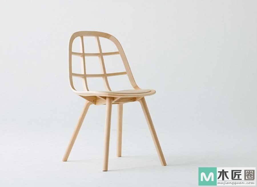 日本家具设计师，创作的传统工艺 Nadia系列木制家具作品