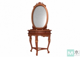 镜台，俗称“拍子式”，系由宋代流行的镜架演变而成
