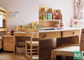 木质书桌，换新孩子的学习空间