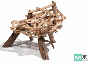 家具设计师的天然鸟巢椅，创意十足！