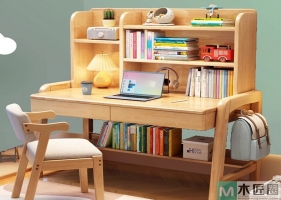 书柜书桌一体化的创意家具，很适合户型空间不大的家庭