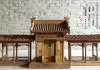 中式凤凰堂-一殿一卷垂花门（带游廊）