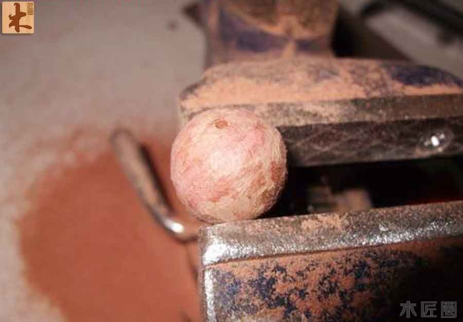 DIY教学,手工制作木珠子的流程和方法