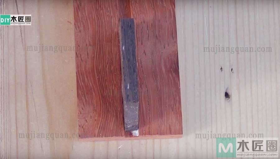 画榫工具，图解燕尾榫划线规的做法