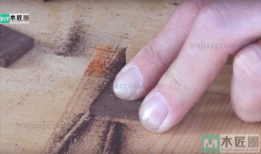 画榫工具，图解燕尾榫划线规的做法