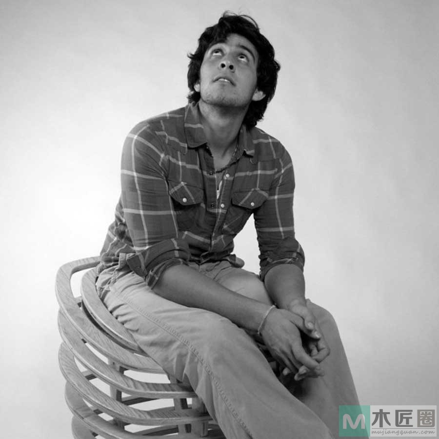 无设计不生活，创意家具设计之骨结构木凳子