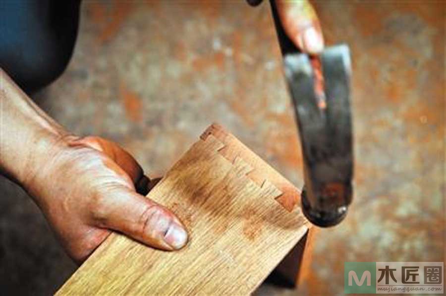榫卯结构之燕尾榫