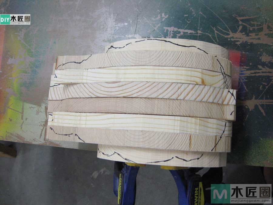 零基础木工diy，学雕刻小木猪储蓄罐的方法