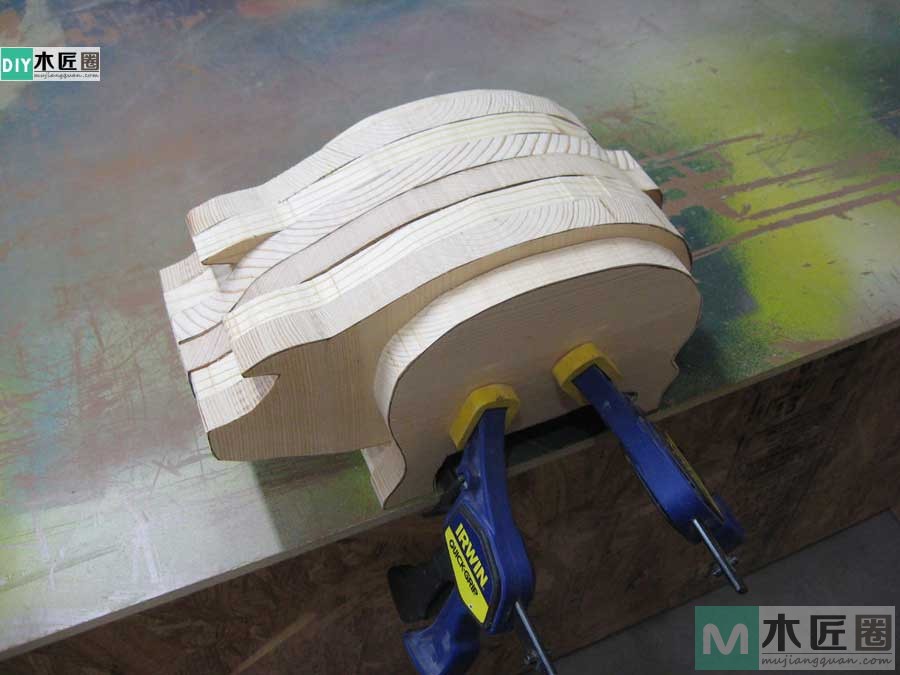 零基础木工diy，学雕刻小木猪储蓄罐的方法