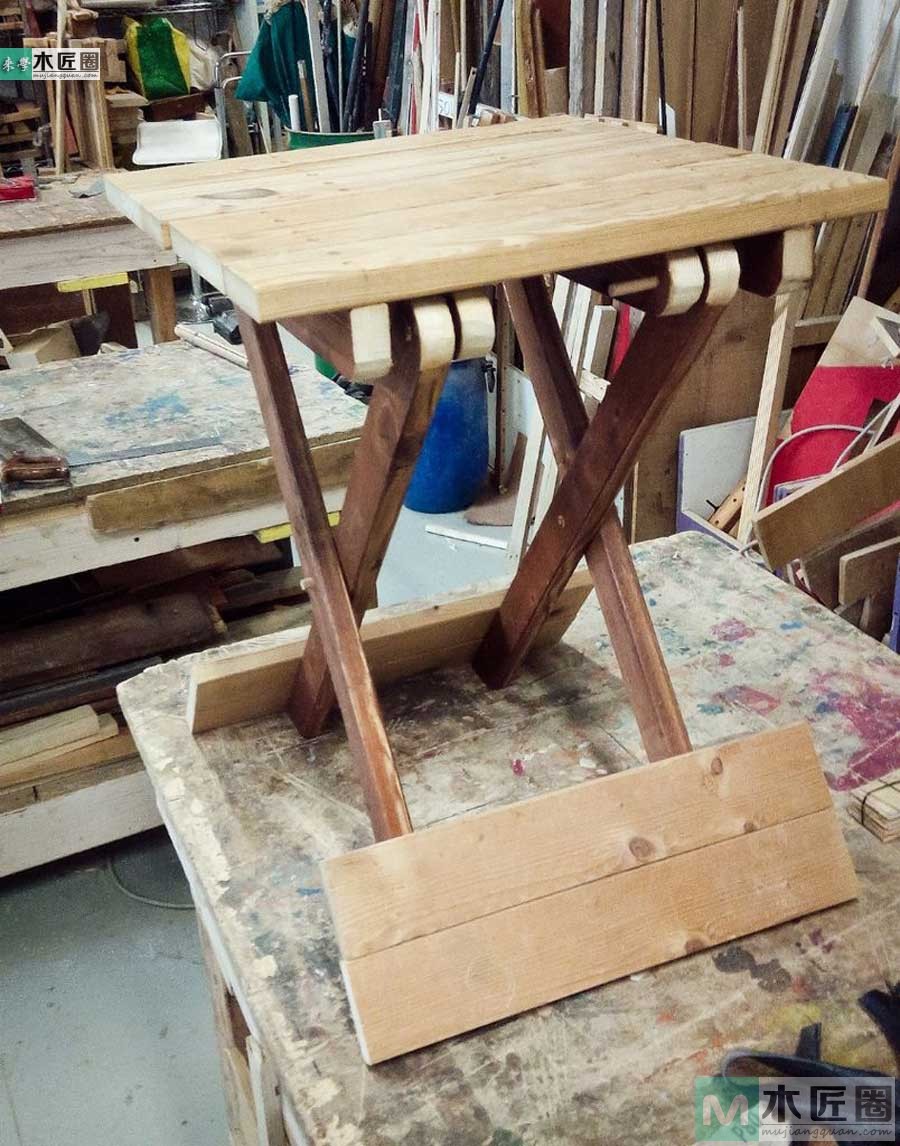 手工制作折叠凳子的方法,选择木材是关键