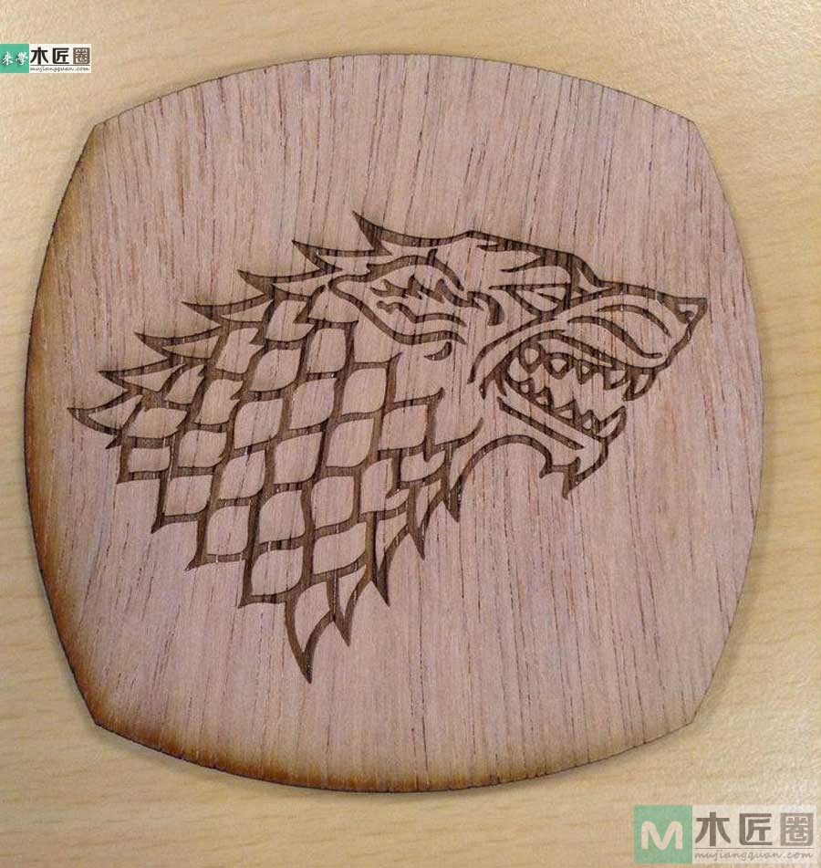 木工diy图解，木工爱好者自制实木杯垫的制作教程