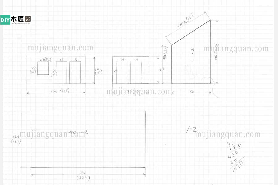 手工别墅模型制作方法图解，木工爱好者心得分享