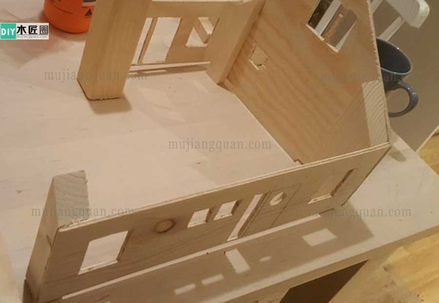 手工别墅模型制作方法图解，木工爱好者心得分享