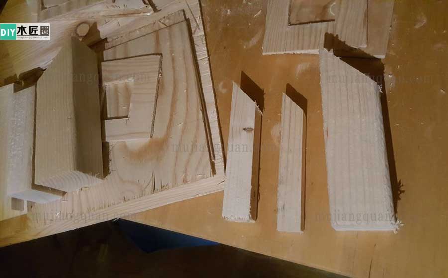 手工别墅模型制作方法图解，木工爱好者心得分享