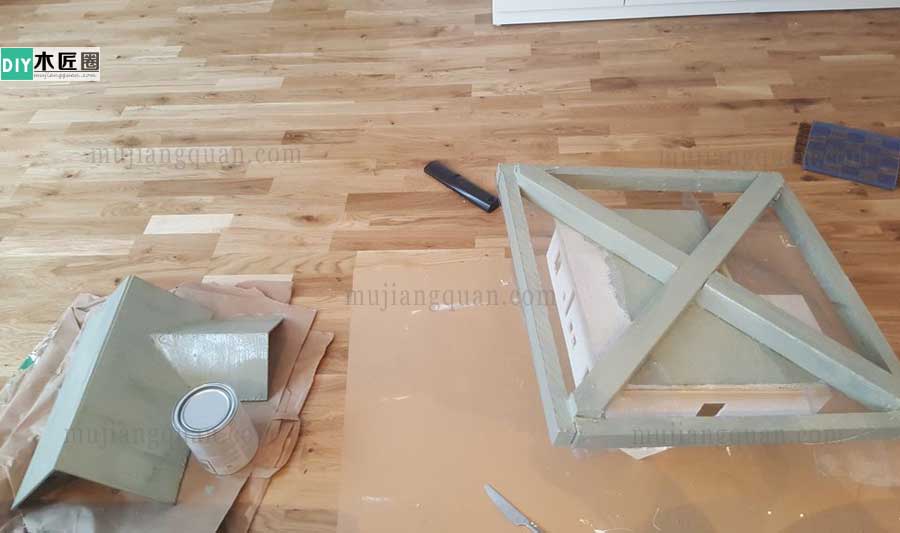 手工别墅模型制作方法图解，木工爱好者心得分享