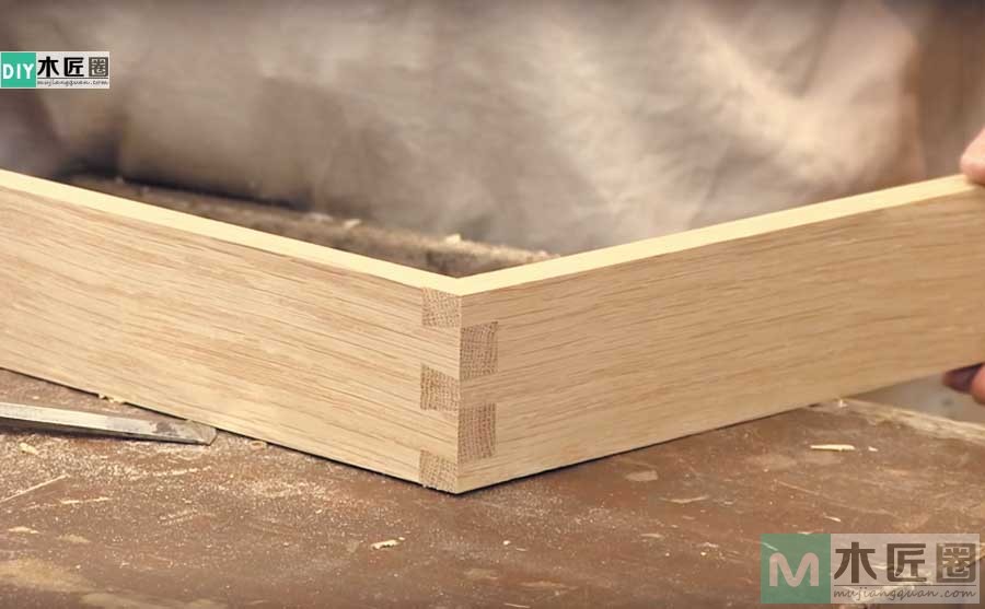 学做木工，怎样制作榫卯抽屉的方法图文