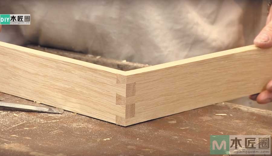 学做木工，怎样制作榫卯抽屉的方法图文