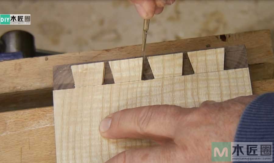 木工学徒如何从零开始，学习传统木抽屉面板的制作方法