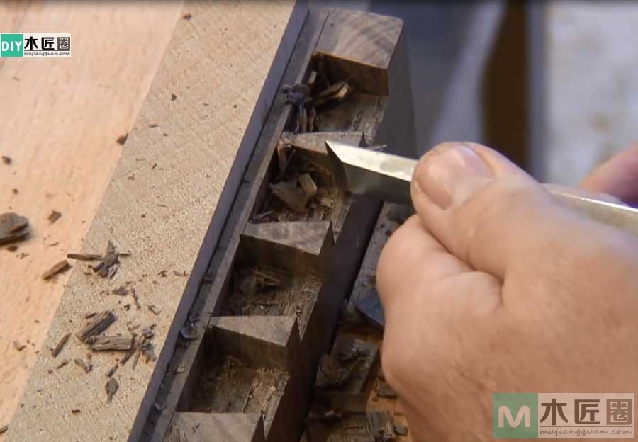 木工学徒如何从零开始，学习传统木抽屉面板的制作方法