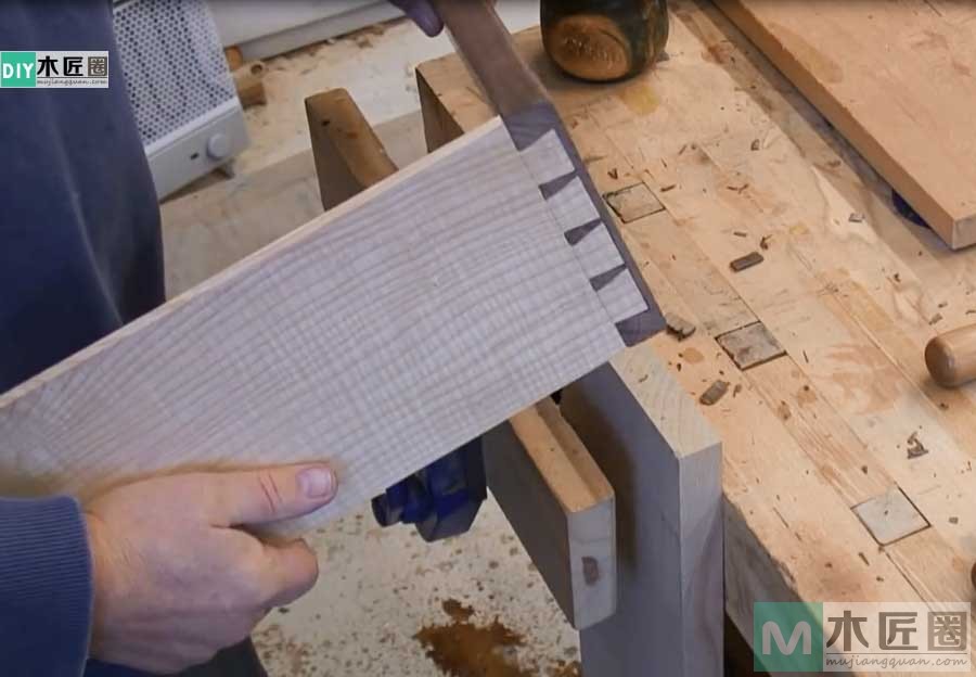 木工学徒如何从零开始，学习传统木抽屉面板的制作方法