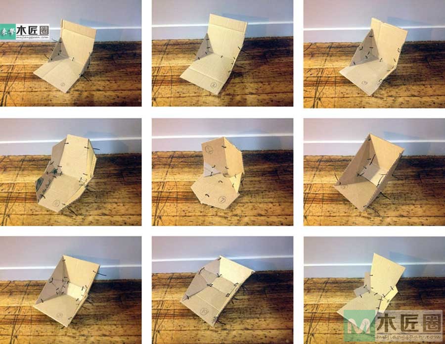 木工diy教学，用塑料扎带制作椅子