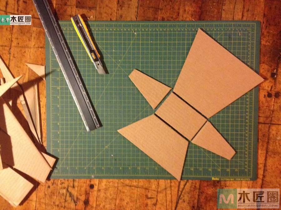 木工diy教学，用塑料扎带制作椅子