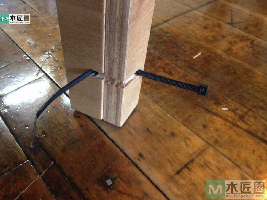 木工diy教学，用塑料扎带制作椅子