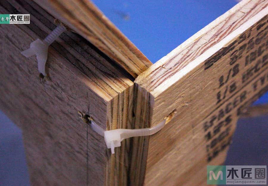 木工diy教学，用塑料扎带制作椅子