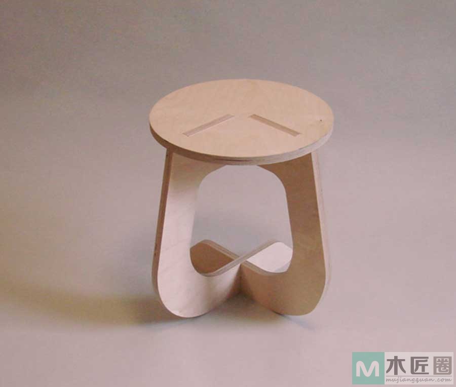 创意家具设计，简单组合凳子