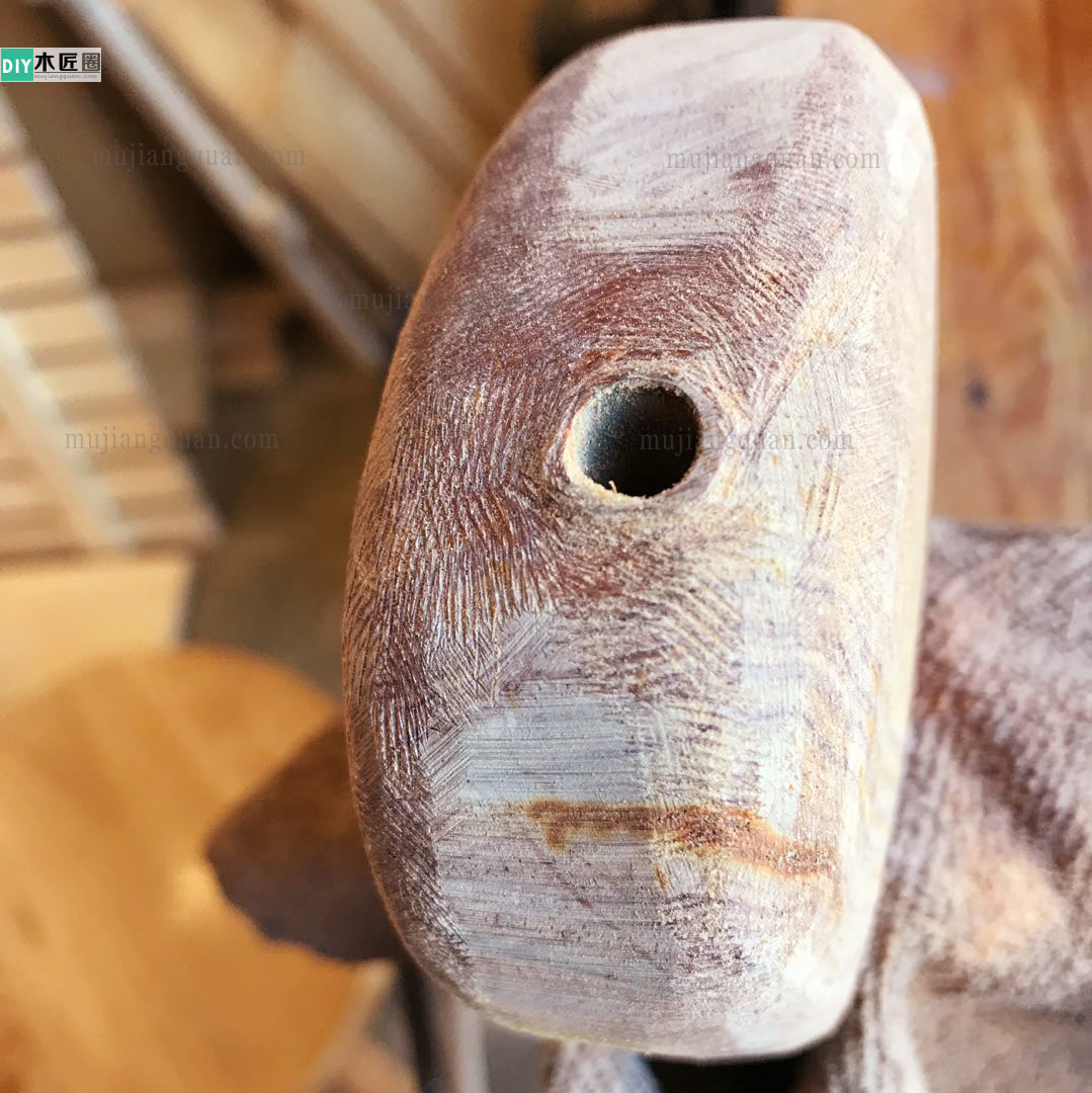 木工爱好达人，分享木质插花瓶的做法图解方法