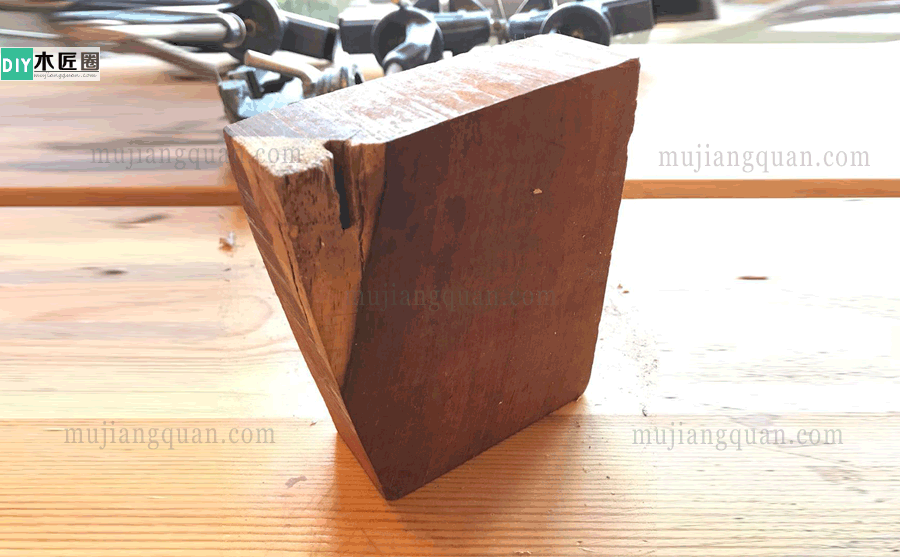 木工爱好达人，分享木质插花瓶的做法图解方法