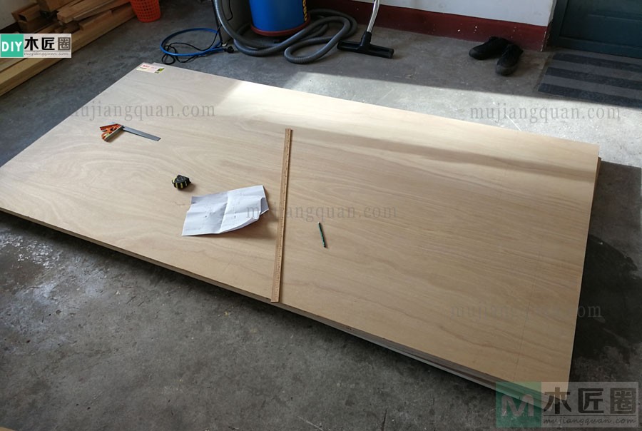 木工爱好者分享木工桌的做法教程，亮点是桌子用料（2-1）
