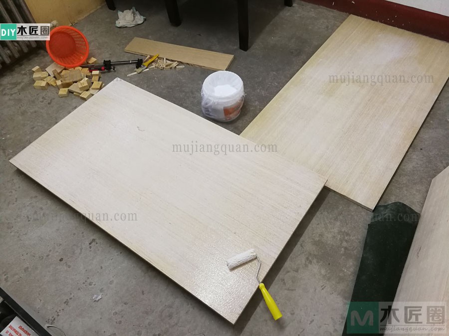 木工爱好者分享木工桌的做法教程，亮点是桌子用料（2-1）