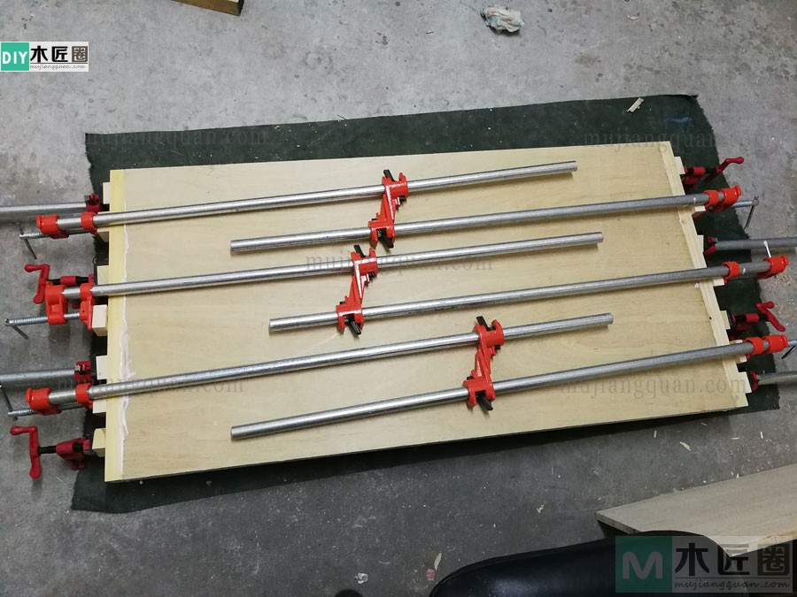 木工爱好者分享木工桌的做法教程，亮点是桌子用料（2-1）
