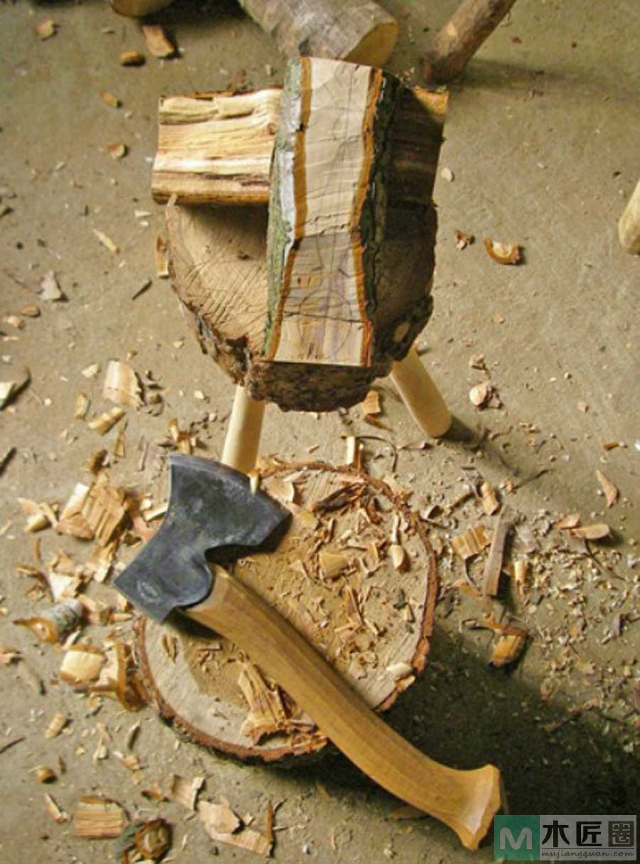 木工爱好者，图解手工制作木汤勺的方法