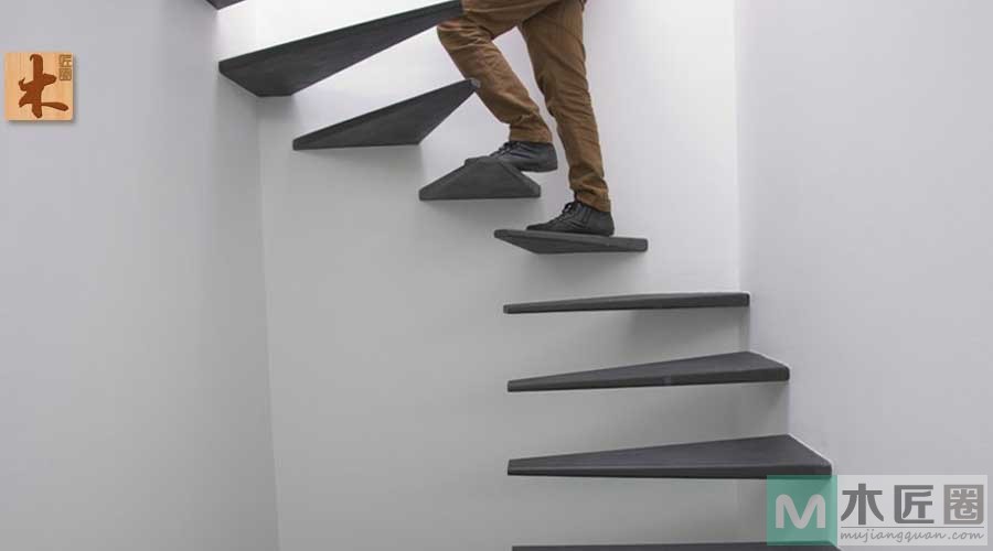 10款超赞无扶手楼梯，绝对经典装修！