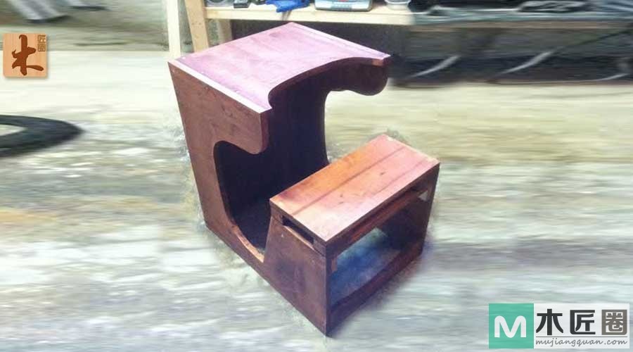 90后木工爱好者，教你如何自制宝宝餐桌椅